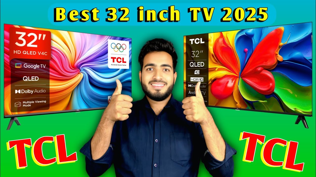 TCL V4C 32 inch QLED TV 2025 vs TCL S4K 32 inch QLED TV 2025 | Best 32
