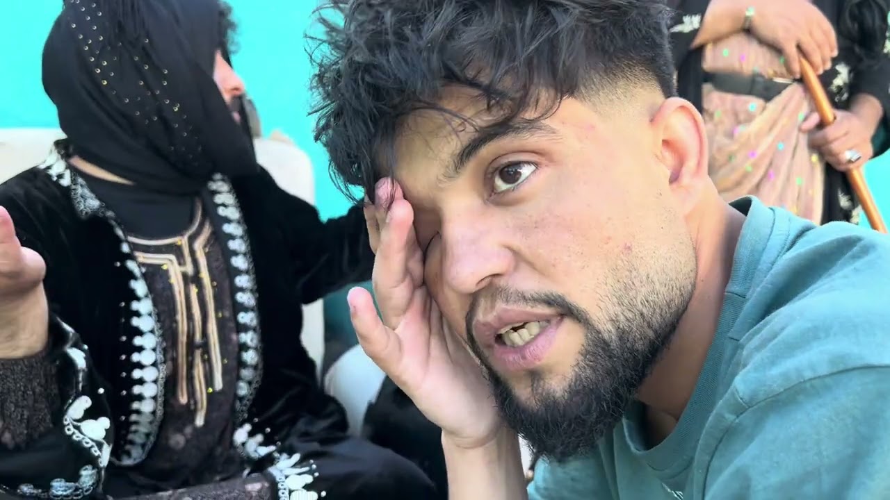 مرتو قاعدة وهوا ينضف البيت😱ام خليل شافت بعينها