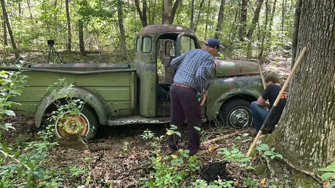 Abandoned 1951 Dodge 5 Window Pickup Rescue