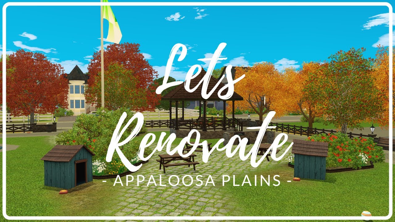 Let's Renovate  |  Dog Park  |  Sims 3