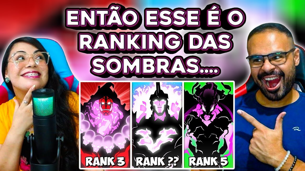 REACT ULTRA NERD | Todas as 13+1 SOMBRAS do Sung Jin Woo Explicadas e Ranqueadas | Solo Leveling