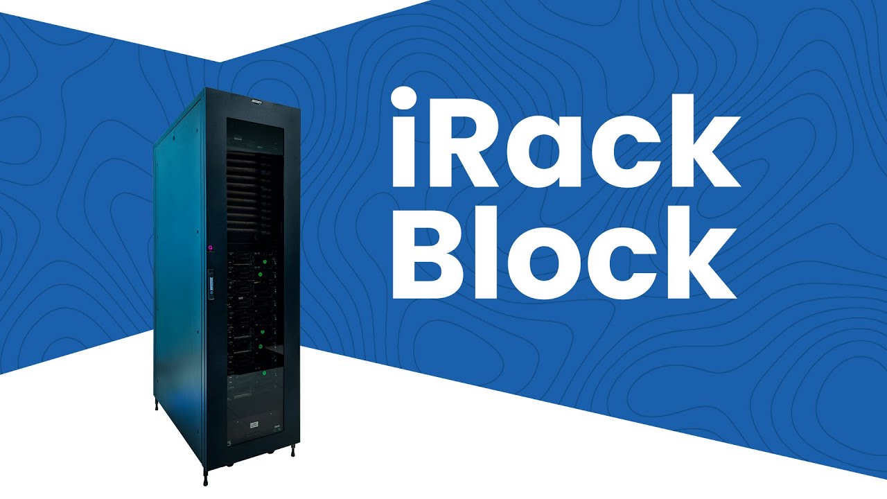 iRack Block &ndash; Intelligent Server Rack with Self-Contained Cooling for Modular Data Centres