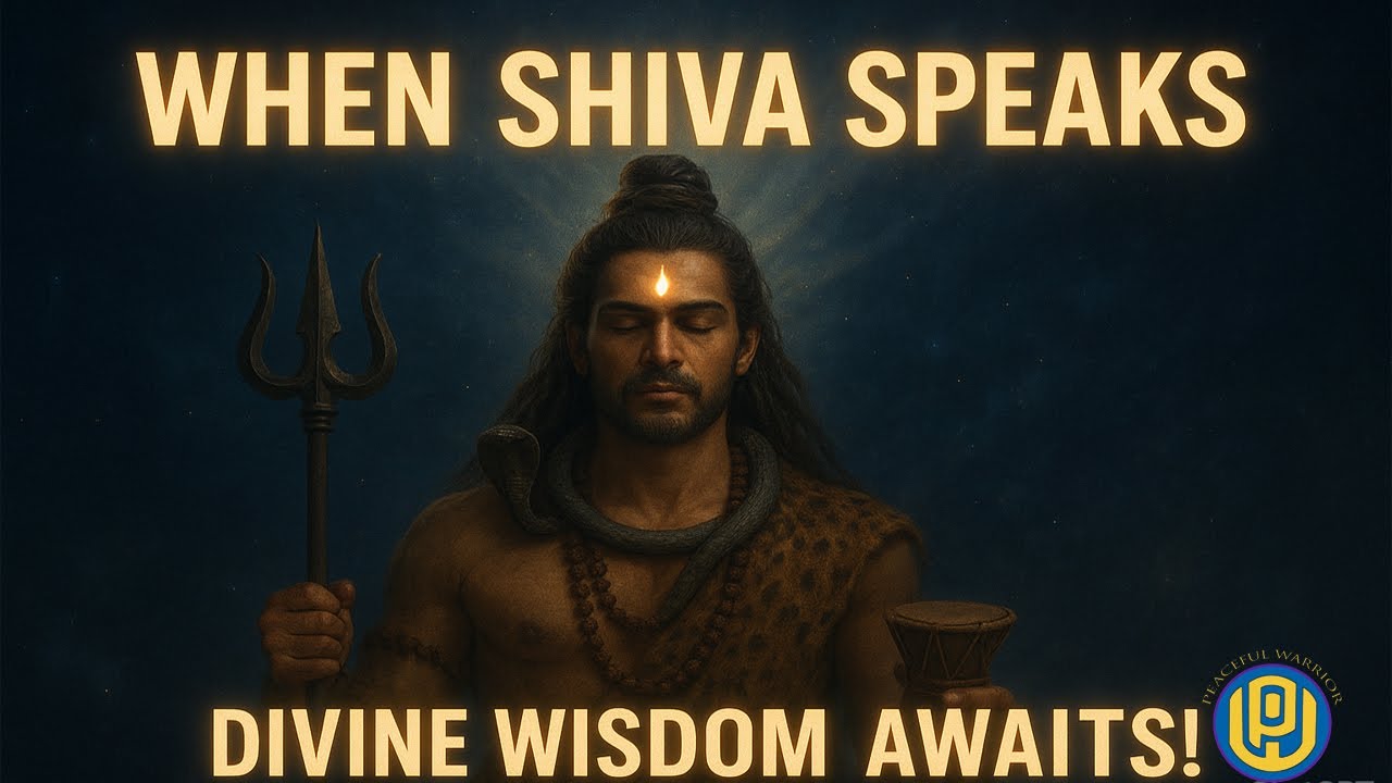 When SHIVA Speaks: Divine Wisdom, Spiritual Guidance & Life Lessons 🙏✨