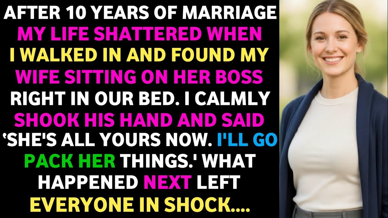 After 10 Years of Marriage, My Life Shattered When I Walked In and Found My Wife Sitting #storytime!