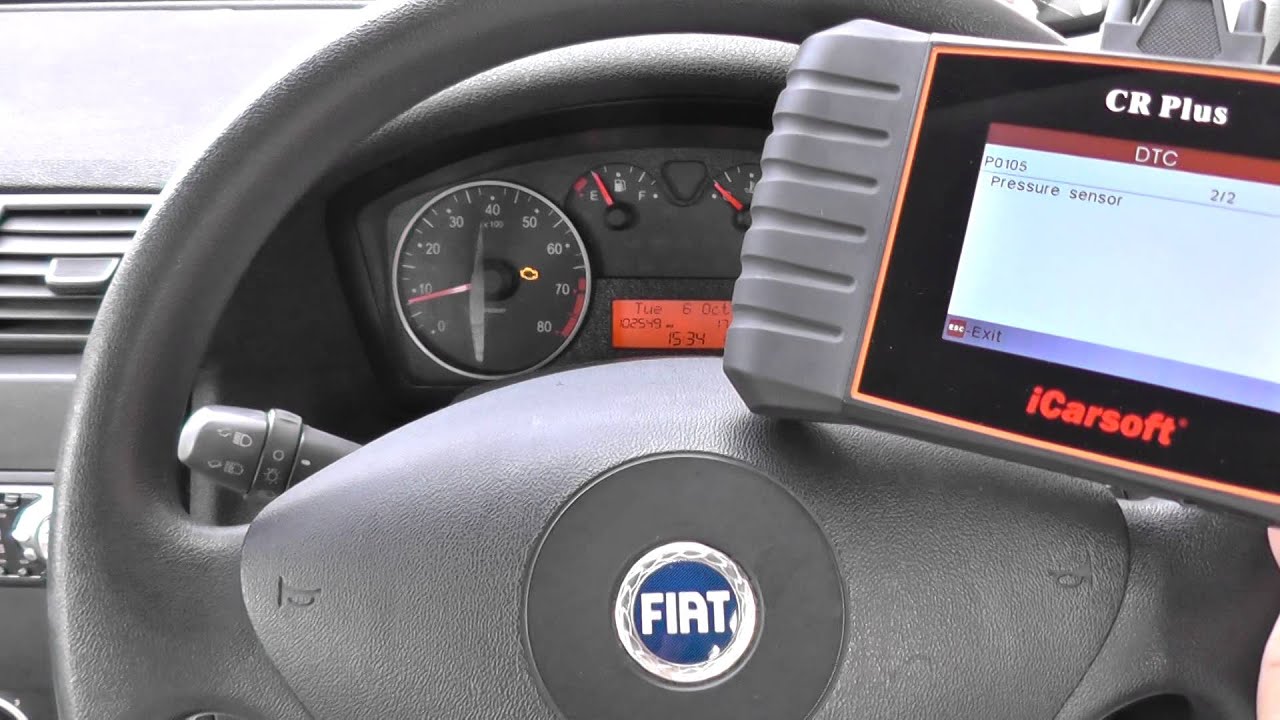 Fiat MAP Sensor Replacement & Diagnostic Reset - SOLVED