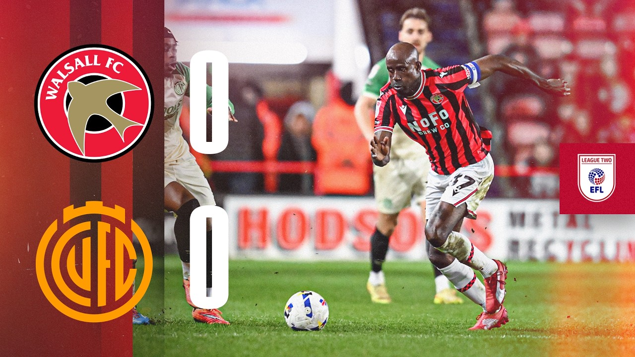 Highlights | Walsall v Cambridge United