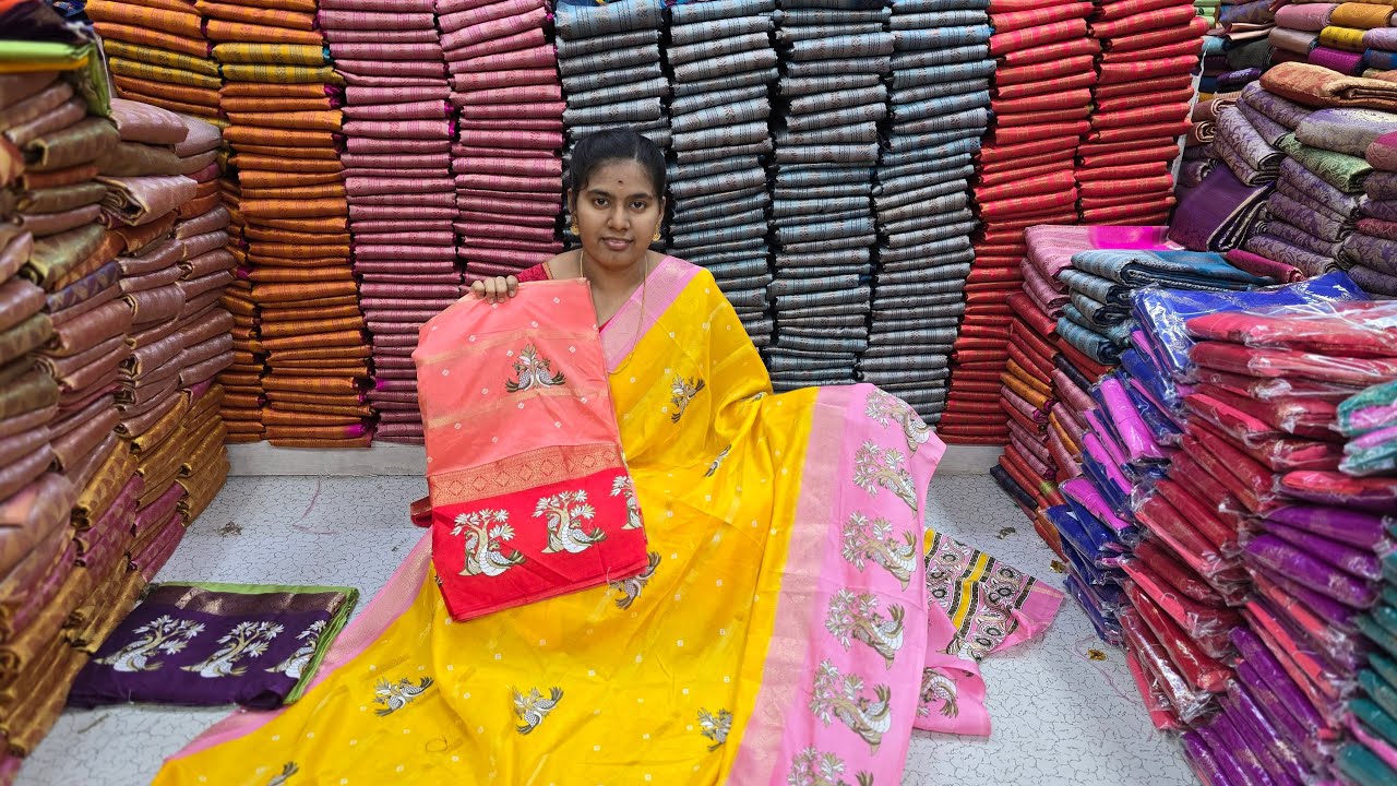 🔴Live| 🥳Pandiyan Stores Nirosha Saree Restocked🥳 |Elampillai Sarees|🟢Order👉8973734361