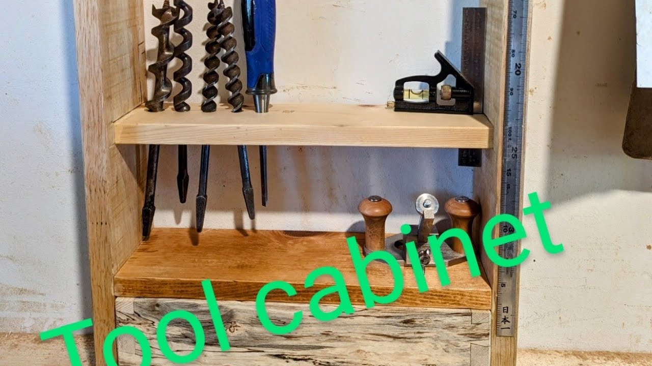 I Built a Hanging Tool Cabinet with Dovetails!