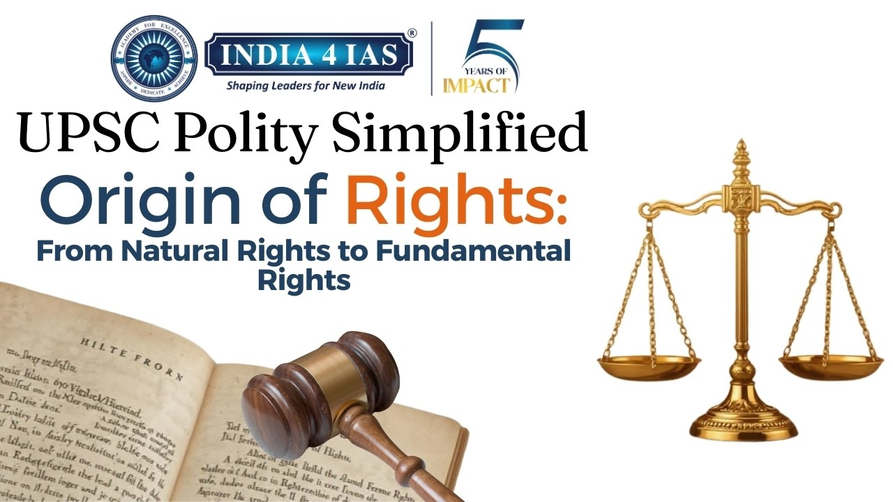 Origin of Rights: From Natural Rights to Fundamental Rights | UPSC Polity Simplified