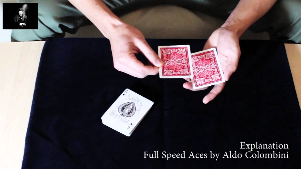 [Explanation] Full Speed Aces by Aldo Colombini // Beginners Class
