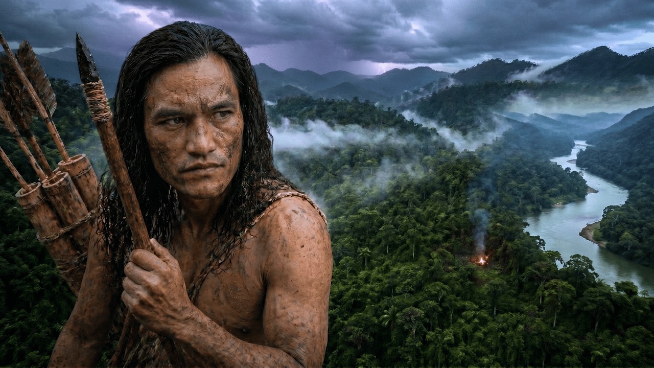 100 Days Alone in the Deep Rainforest &ndash; Hunting, Trapping & Shelter | Full Survival Movie