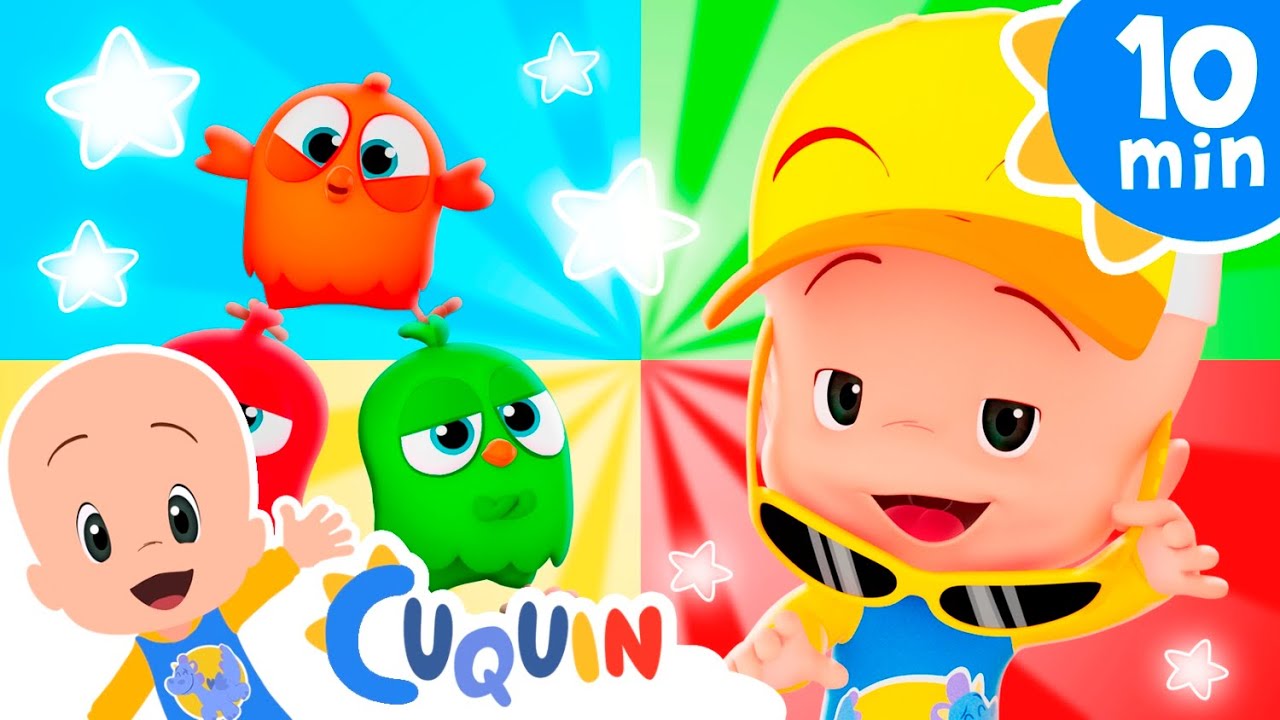 The little yellow chick dances | Cleo & Cuquin | Songs | Kids