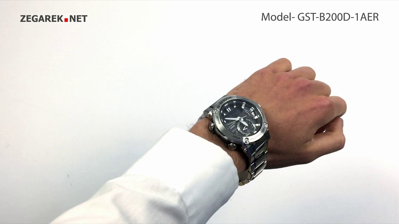 Casio G-SHOCK G-STEEL GST-B200D-1AER - Zegarek.net
