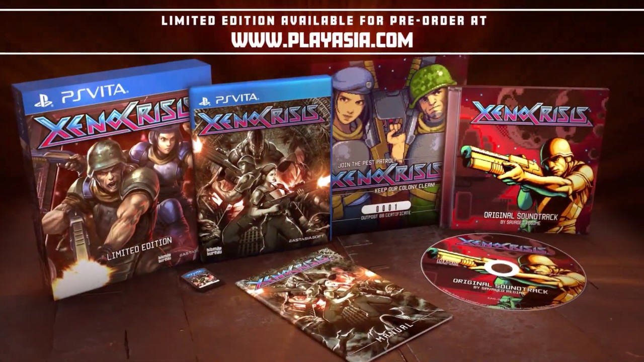 Xeno Crisis - PlayStation Vita - Trailer - Physical Release [eastasiasoft]