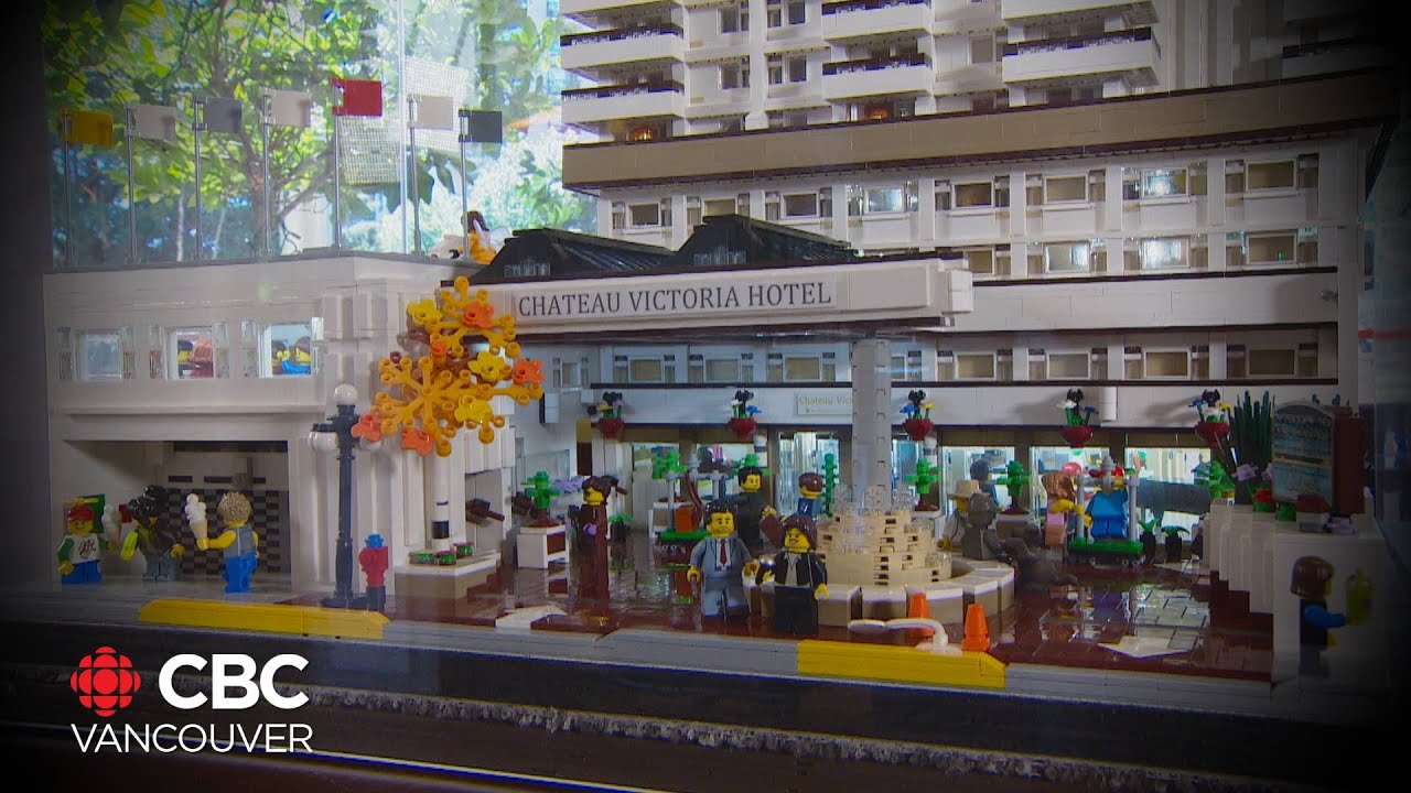 Bellman builds a LEGO replica of a downtown Victoria Hotel