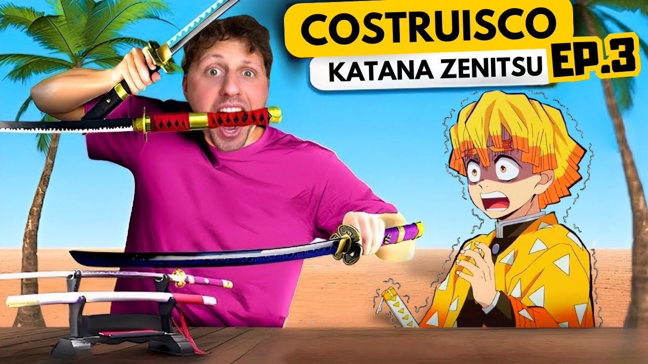 HO COSTRUITO una KATANA GIAPPONESE e la REGALO..
