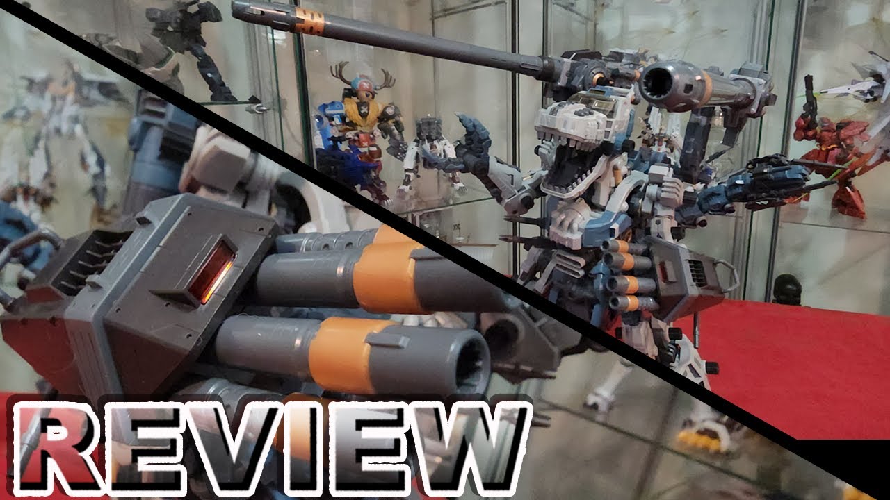 BIG CANNON!! Zoids HMM Gojulas Cannon Set Customize Parts Review