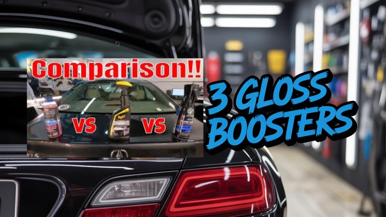 Война глянца! P&S Dream Maker против Meguiar's Paint Glosser против TurtleWax Pure Shine!!