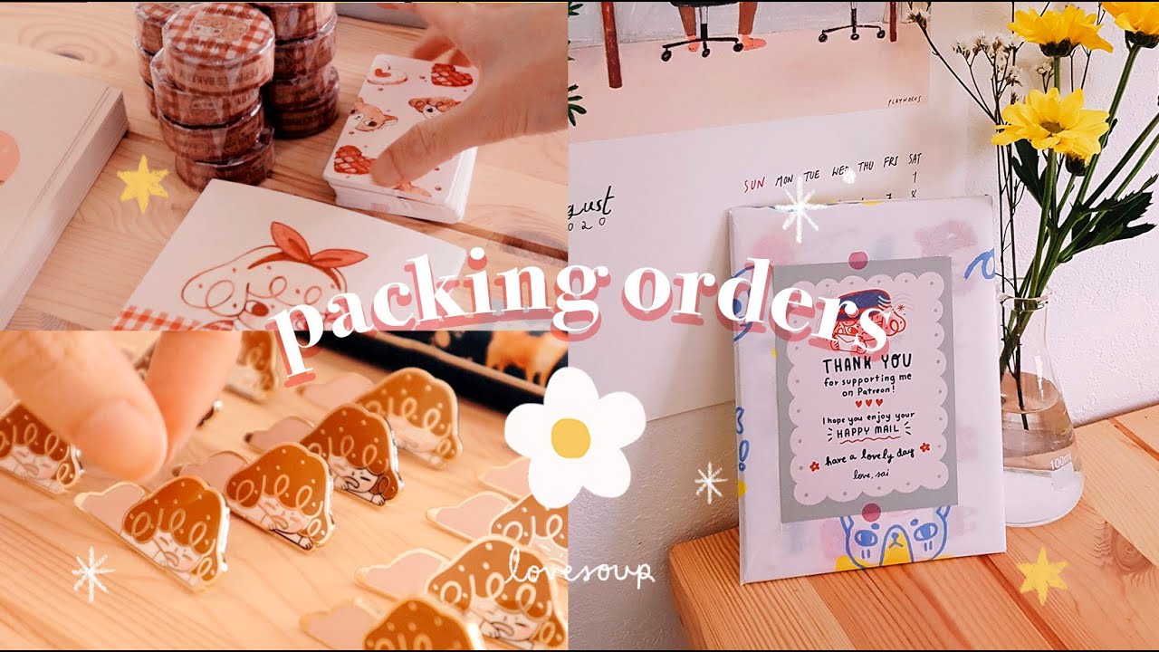 Packing Orders Vigorously for 3 Days 😤💪 Small Business Studio Vlog