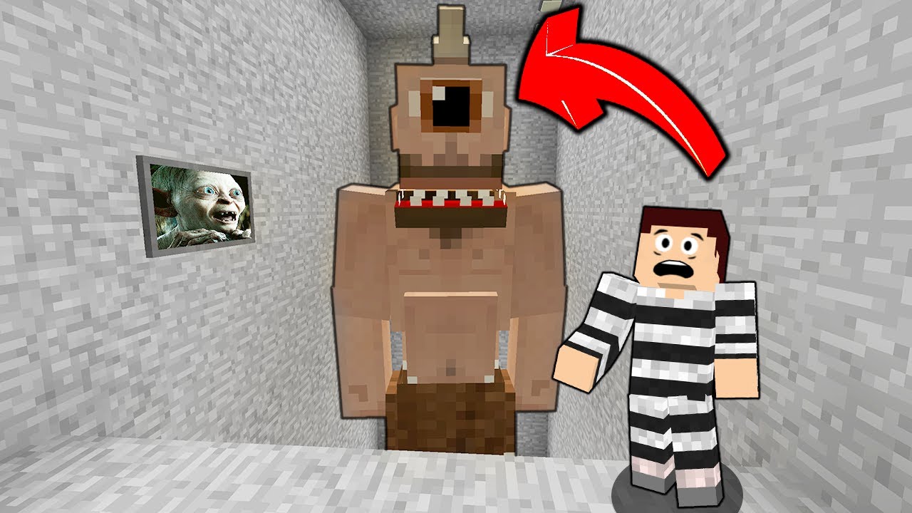 FAKİR VS TEK GÖZLÜ HAPİSHANE CANAVARI! - Minecraft