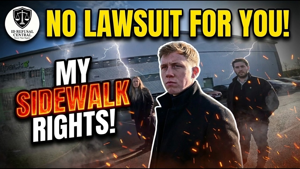 Corporate Tyrant EXPOSED On Sidewalk! 1A Auditor OWNED Them With Rights | ID Refusal