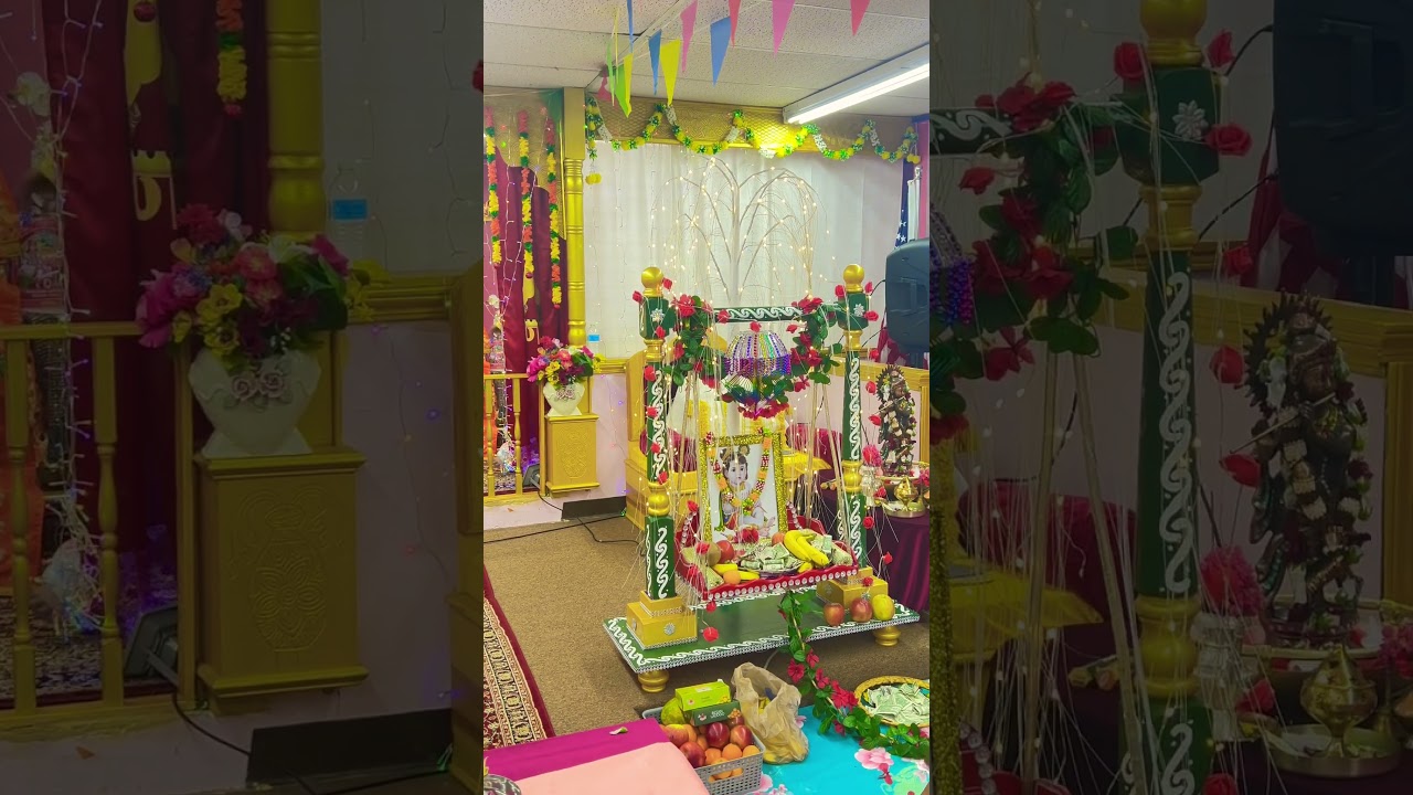 Shree Krishna Pranami Mandir | Harrison Lane | Hurst #krishna #mandir #shorts #trending #viral