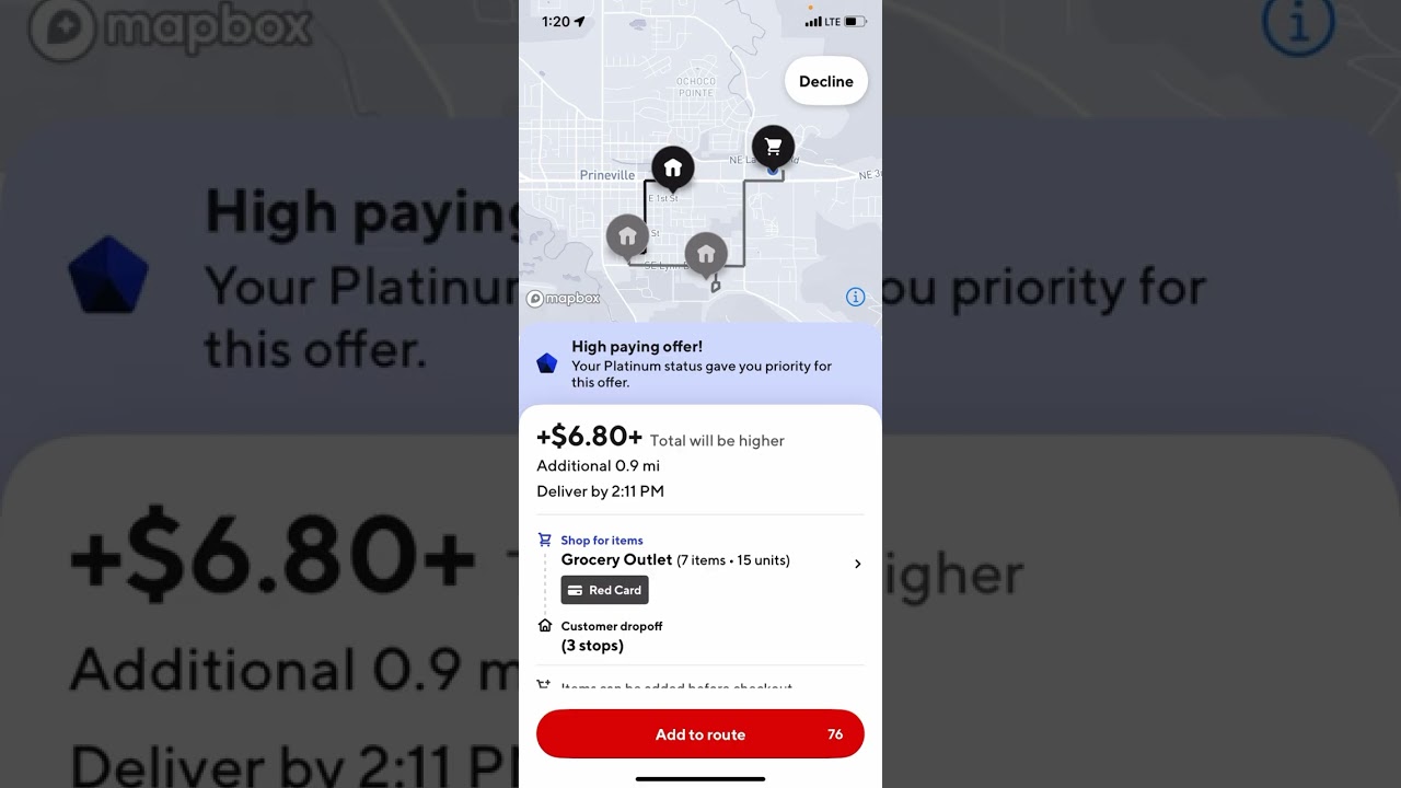 DoorDash Real Orders Sunday-Magical Day & End Of Week Stats #doordash #doordashdriver #fooddelivery
