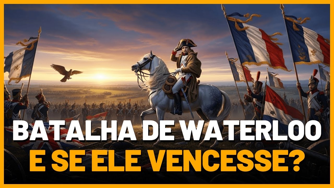 O Dia em que a História QUASE Mudou: Se Napoleão Tivesse Vencido Waterloo (Análise Exclusiva)