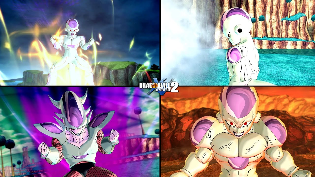 Frieza All Forms and New Custom Transformations MOD (ALL FORMS) - Dragon Ball Xenoverse 2