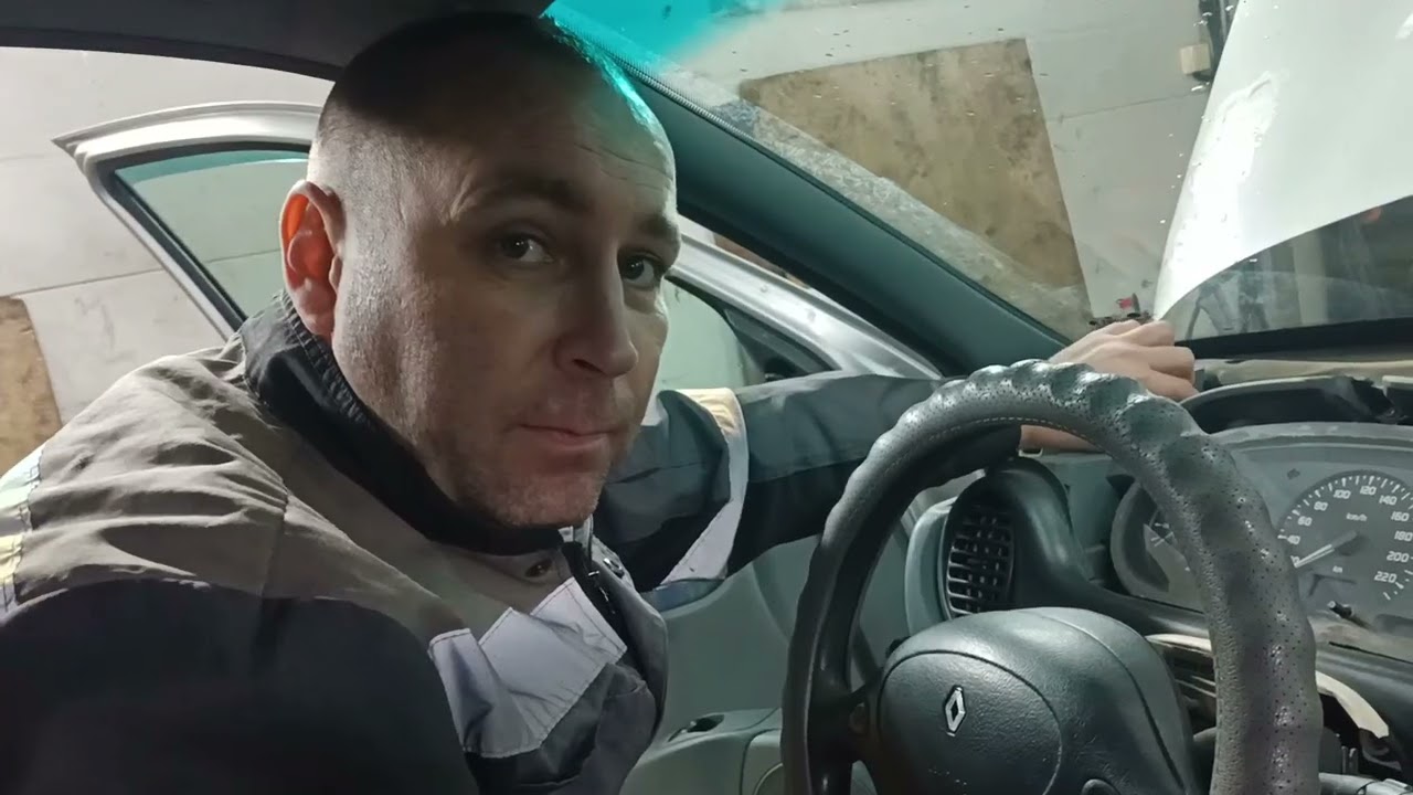 Рено Маган 1. замена радиатора печки.