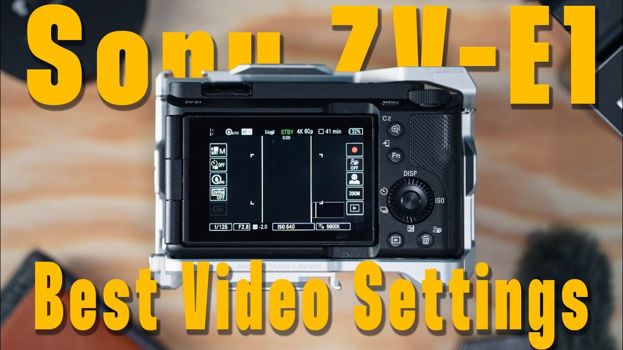 Лучшие настройки Sony ZV-E1 для видеосъемки и видеоблогов