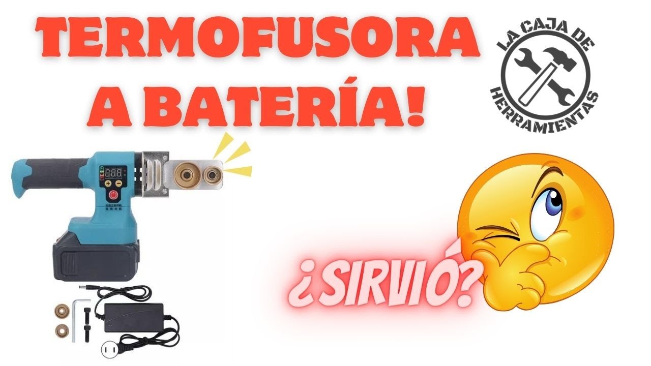 Termofusora a batería