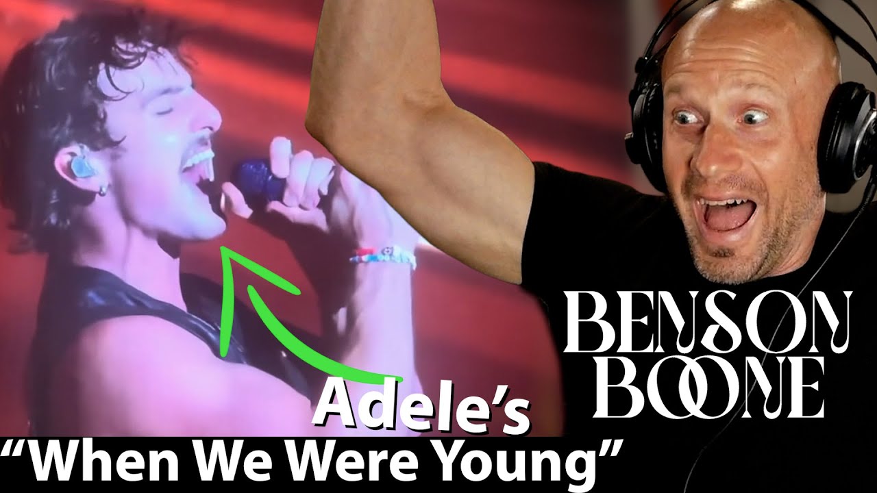 Benson Boone covering Adele is pure Heaven! Vocal Analysis of 