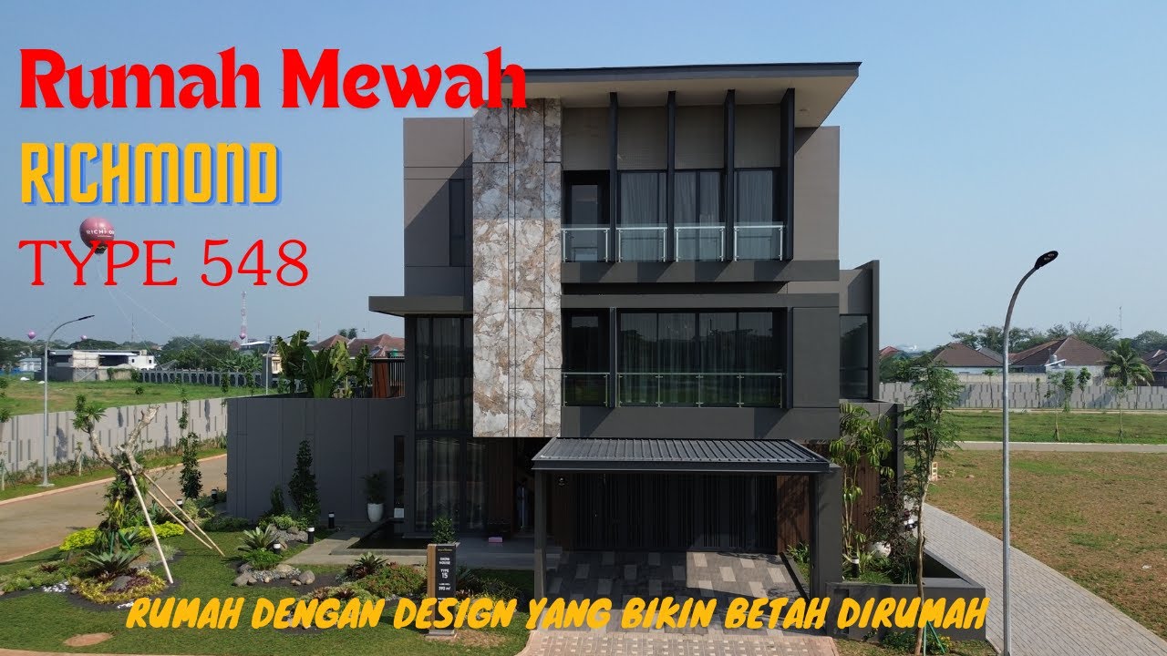 Rumah Contoh Richmond Type 548 #richmond #sinarmasland #kotawisatacibubur #kotawisata #rumahidaman