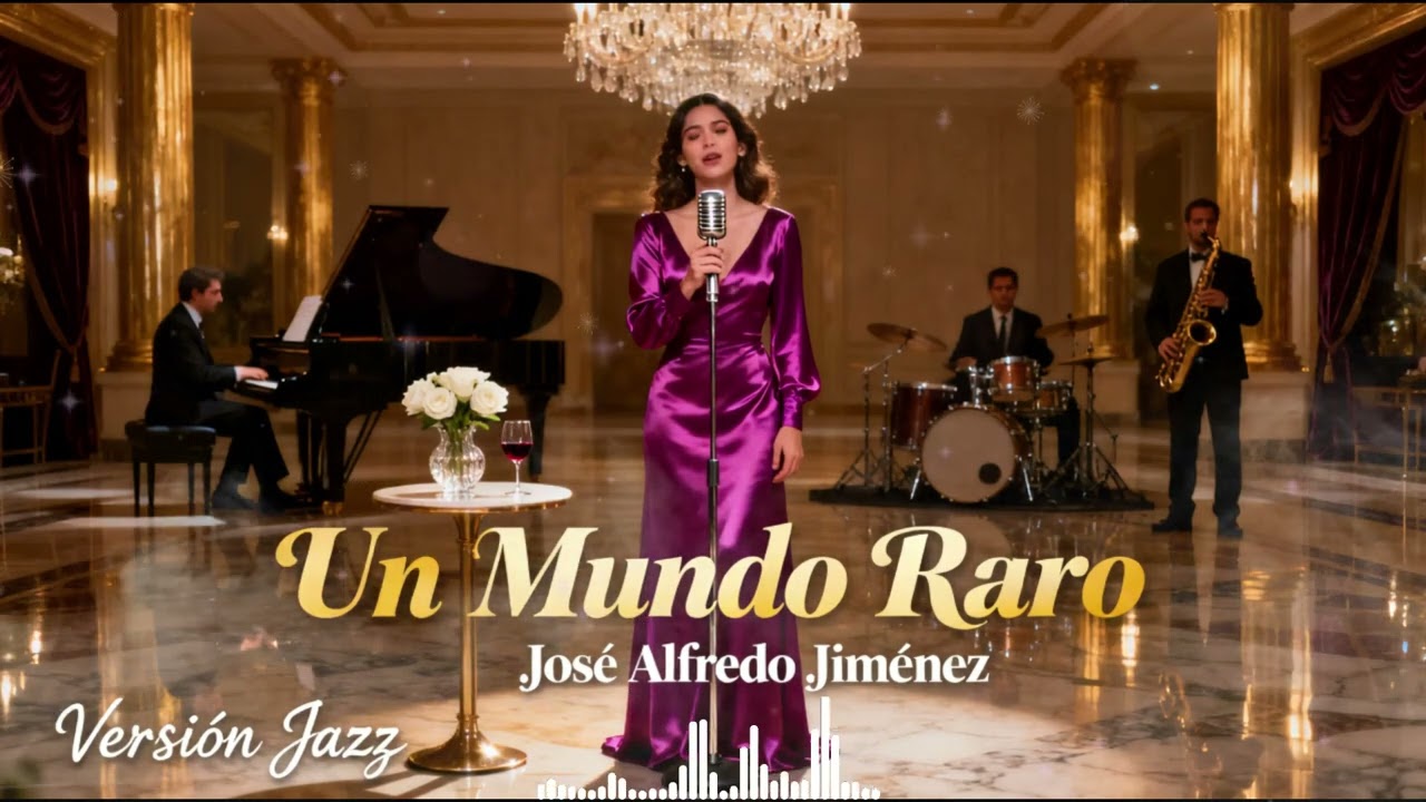 Un Mundo Raro – José Alfredo Jiménez | Cover Bolero Jazz | Bolero Clásico en Jazz Latino Romántico