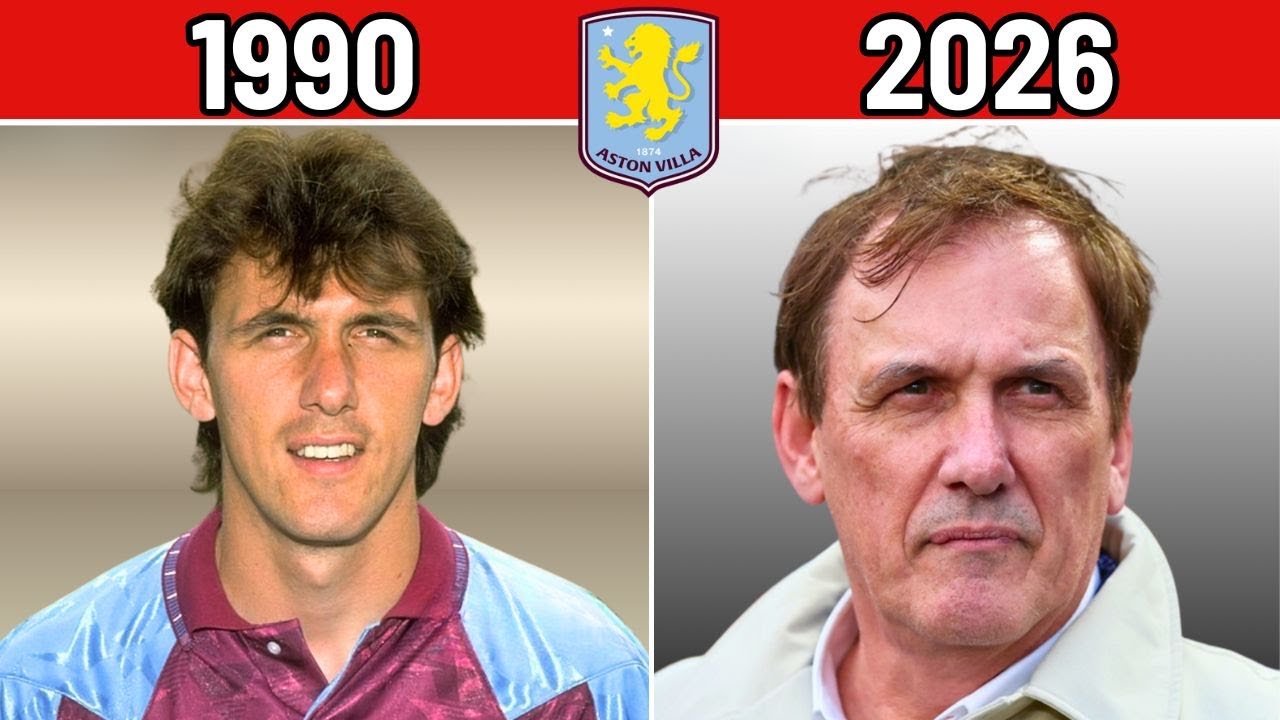 Aston Villa (1990-91) Squad List – What Are They Like Today?