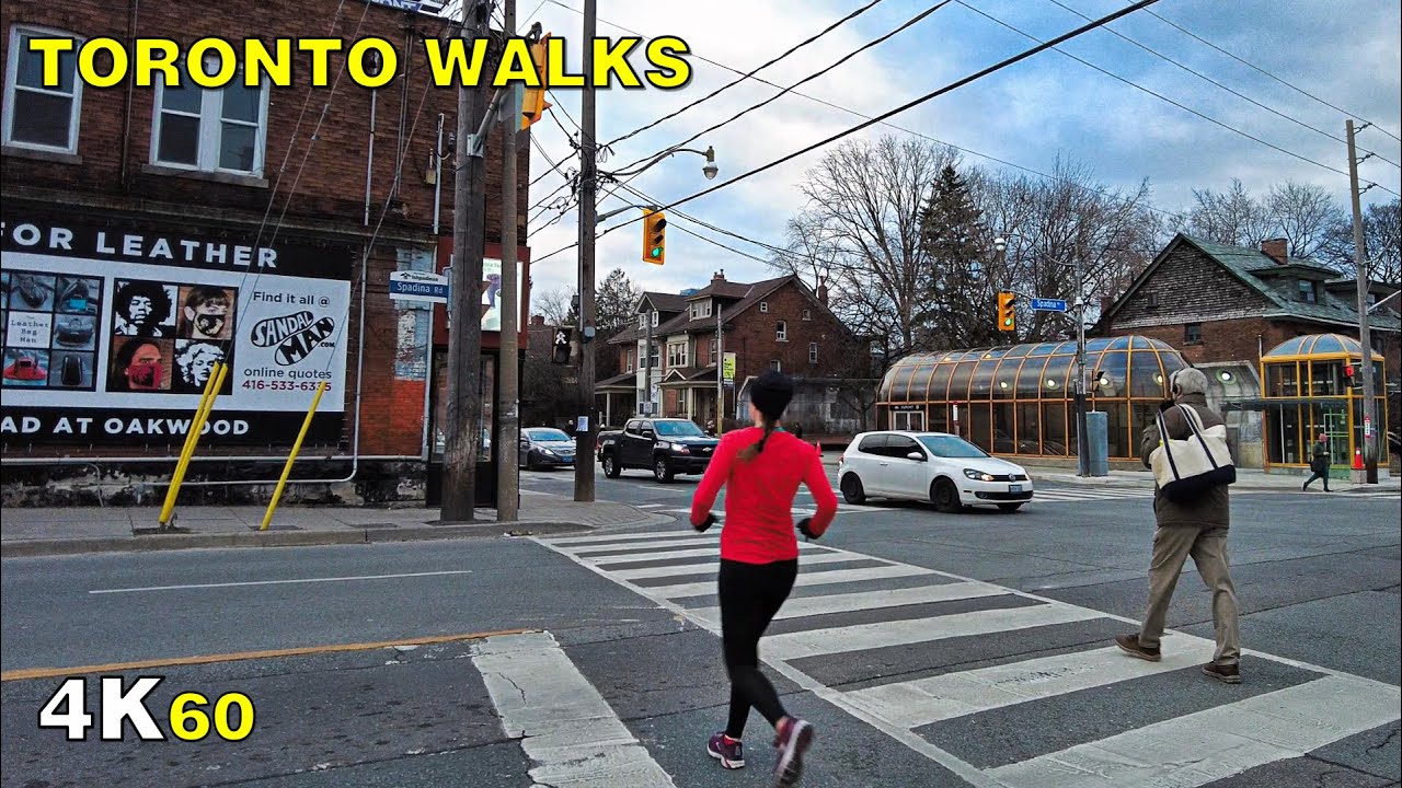 Toronto Dupont to Summerhill Station Walk on January 17, 2021