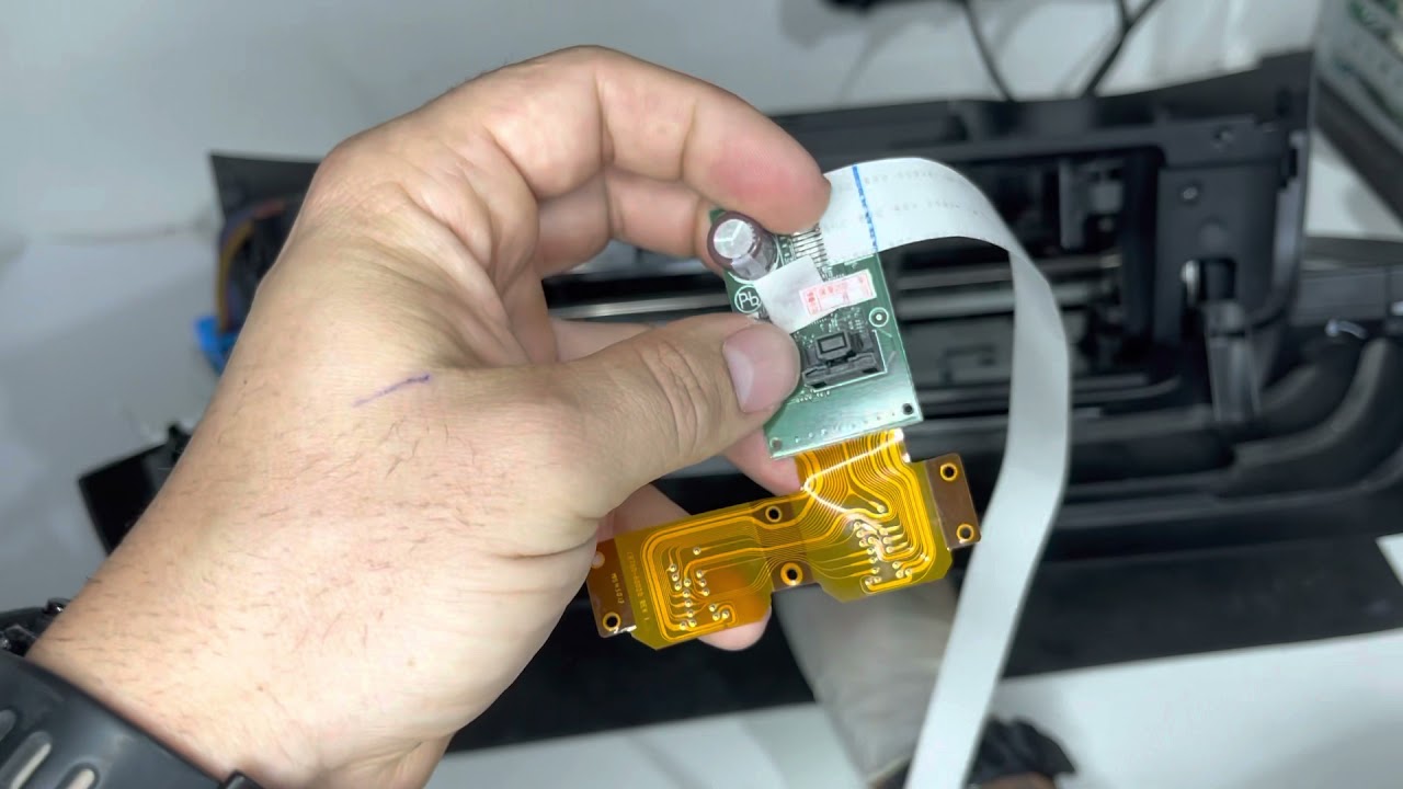 Impressoras Hp não reconhecem cartuchos ou cabeçotes novos.Troca circuito ou placa controladora HP.