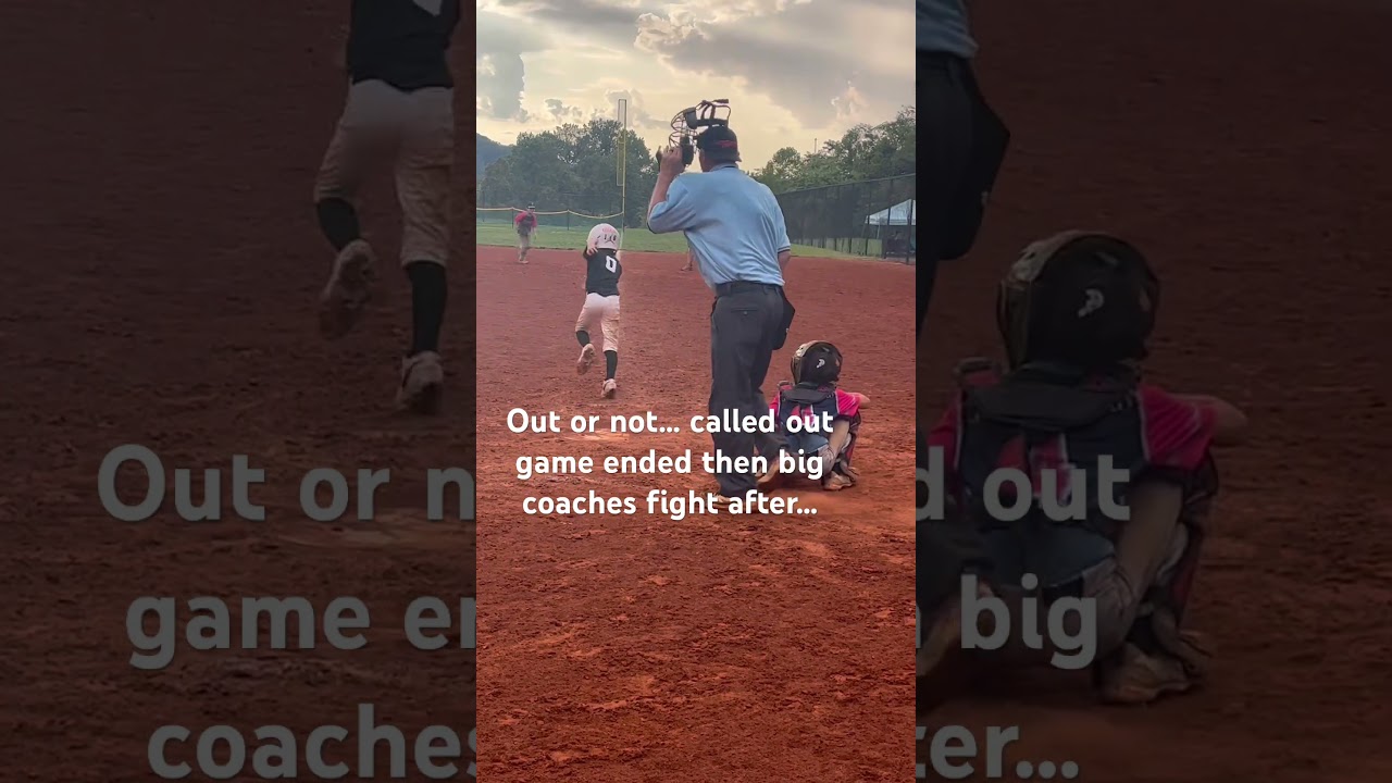 Travel baseball out that caused a mess! #hype #travel #baseball #safe #fyp
