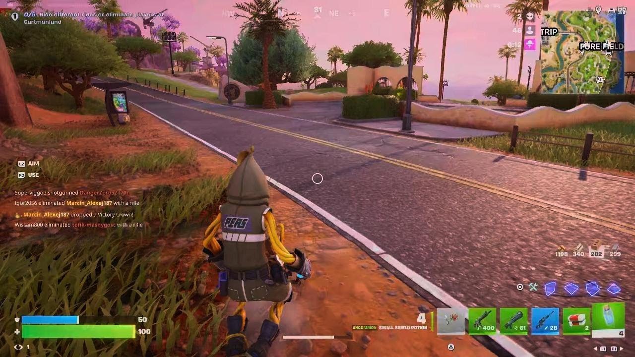 Fortnite_chapter 7 season 1 solo VS solo 13 kills Full GAME