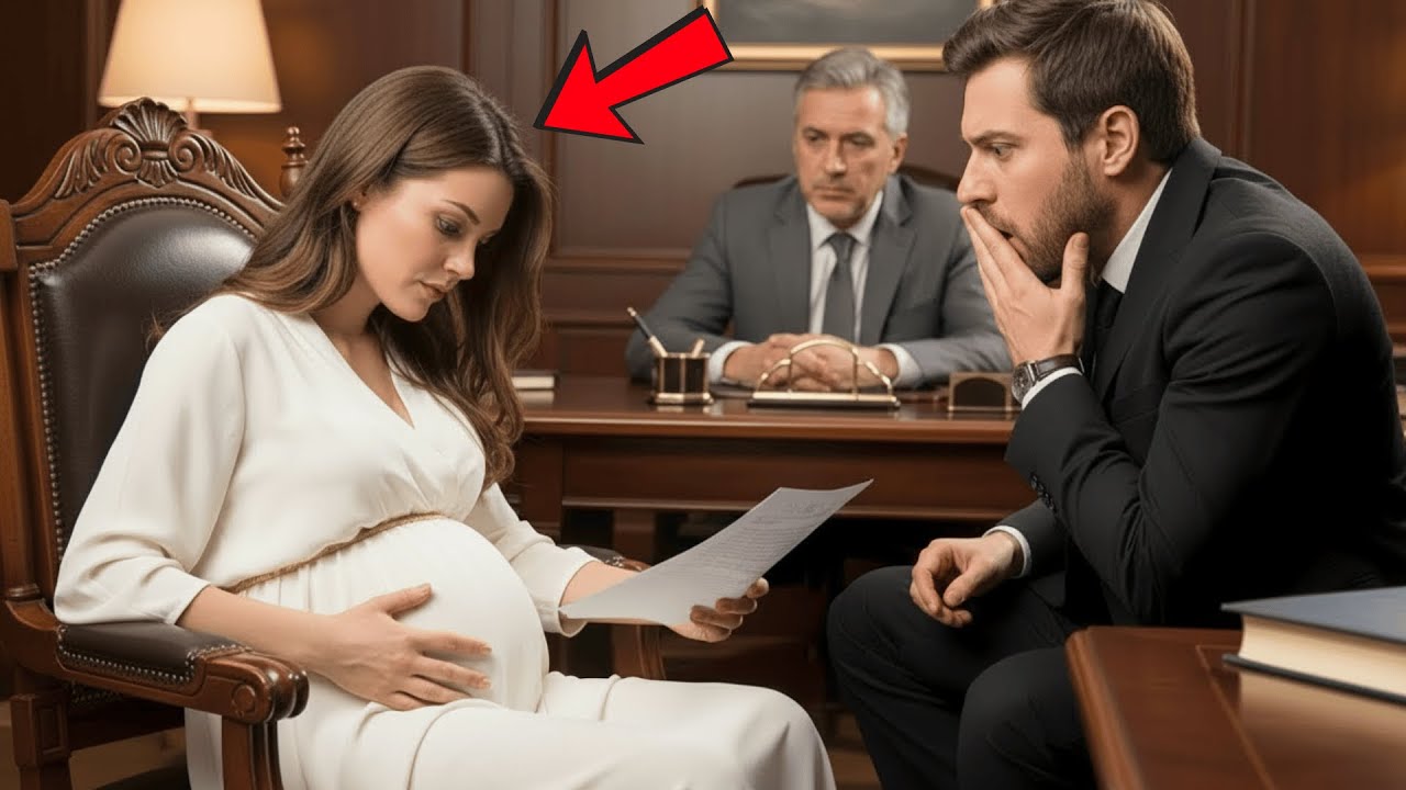 Lei Arrivò Per Il Divorzio — Lui Rimase Scioccato Quando La Vide — Era Incinta Di Sette Mesi