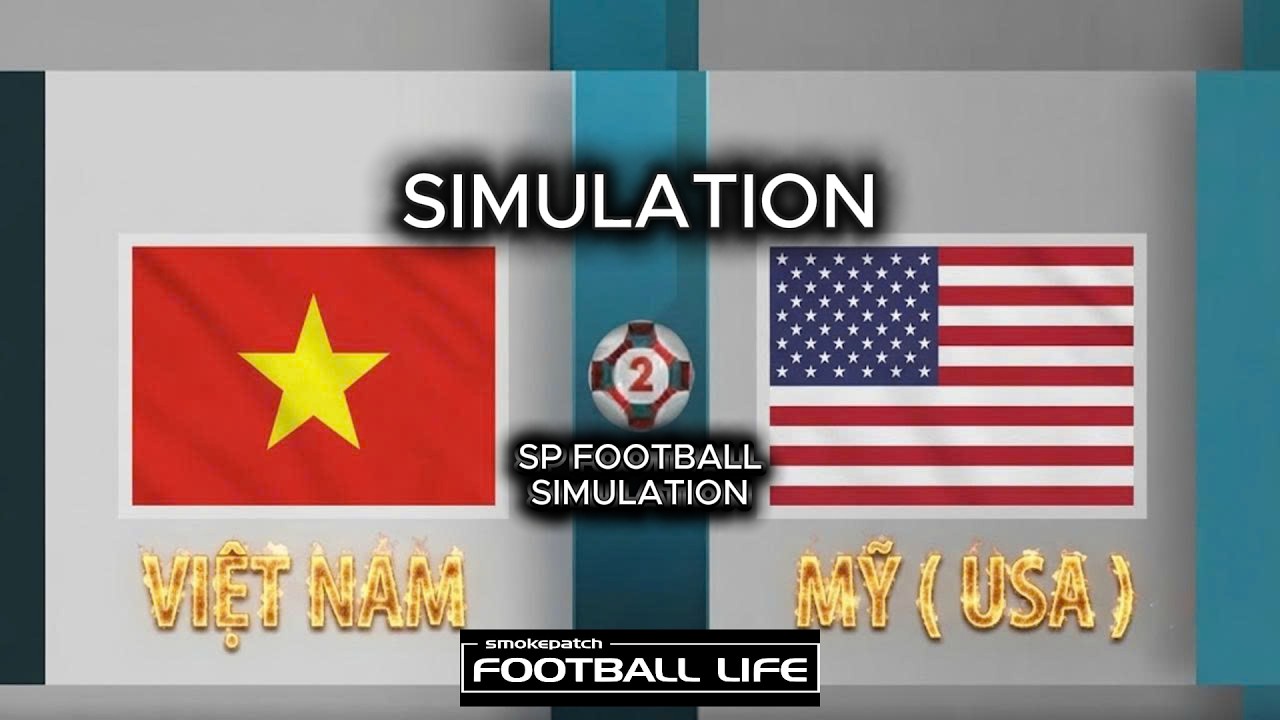 Việt Nam Đối Đầu Mỹ (USA)  Chạm Mặt Đối Tác Chiến Lược Toàn Diện | SP Football Life