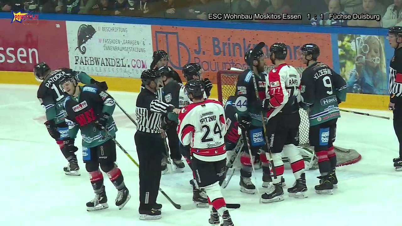 Saison 2016/17 - Wohnbau Moskitos vs EV Duisburg - 16.10.2016 - Oberliga-Nord