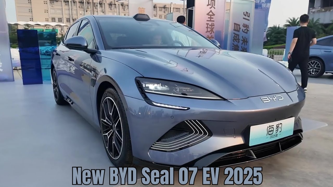 Here is the New Seal | First Look | New BYD Seal 07 EV 2025