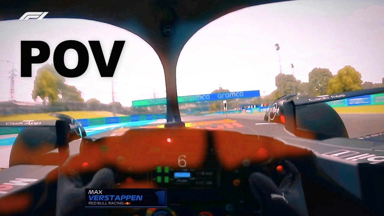 VISOR CAM: Max Verstappen's F1 2023 Hungarian GP Qualifying Lap | 