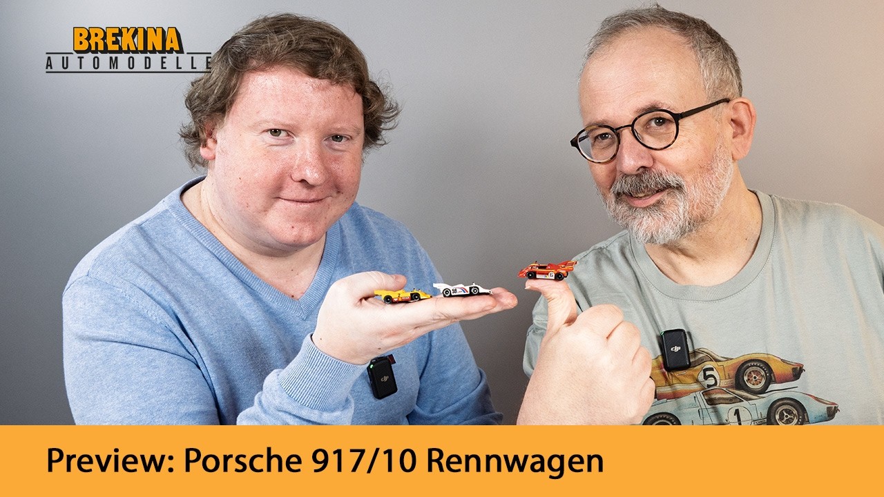 Preview: BREKINA Porsche 917/10 (1:87) &ndash; Diese Modelle begeistern!