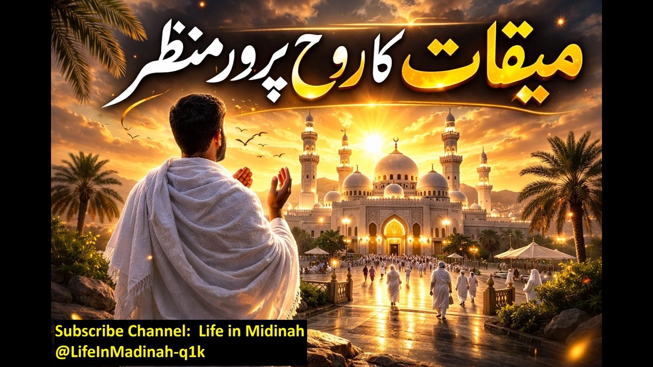 میقات کا منظر |Miqat View | Miqat manzarası|
