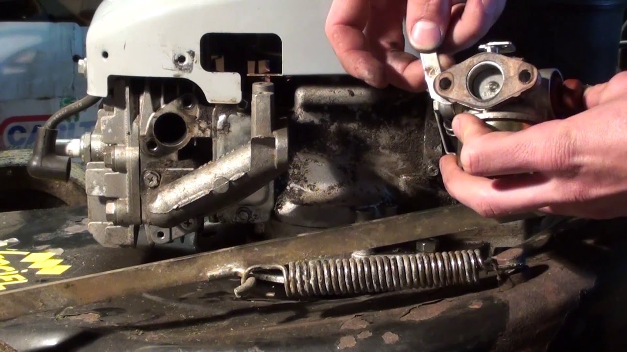 • Tecumseh Vantage 35 : Montage carburateur
