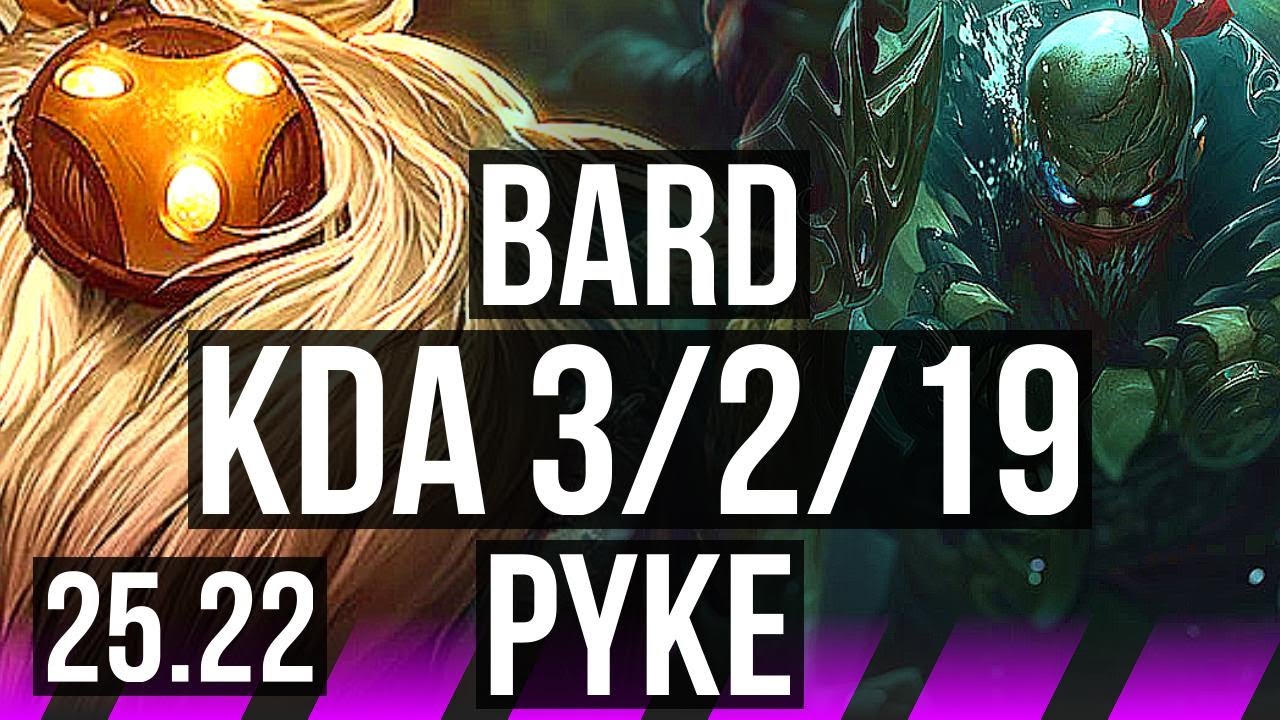 BARD & Swain vs PYKE & Caitlyn (SUP) | EUW Master | 25.22