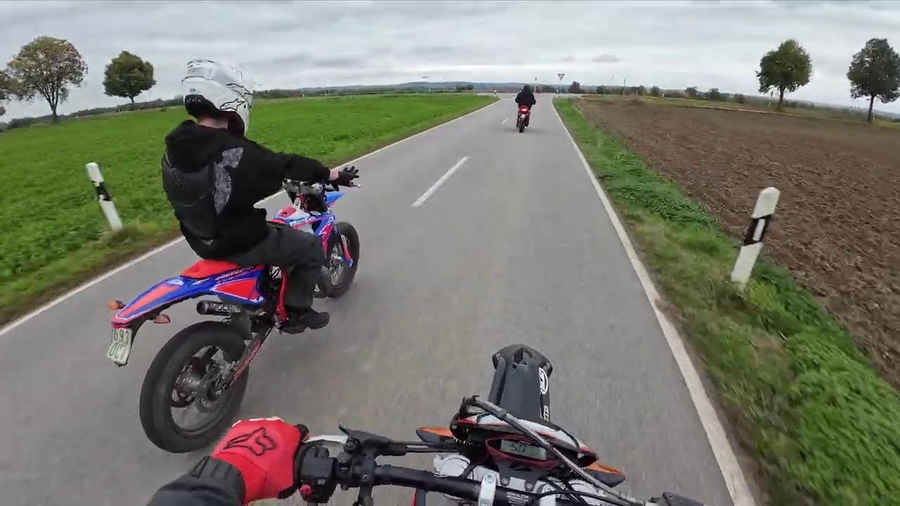 Beta rr50 rideout endet in Polizeikontrolle 👮‍♂️ ( Prüfstand )